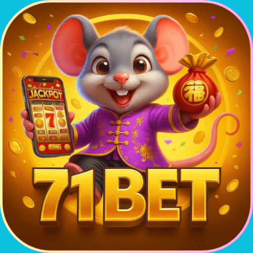 Imagem promocional da 71BET mostrando a plataforma e suas vantagens